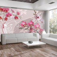 Fototapeta  Lot różowych orchidei